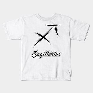 Sagittarius Zodiac Design Kids T-Shirt